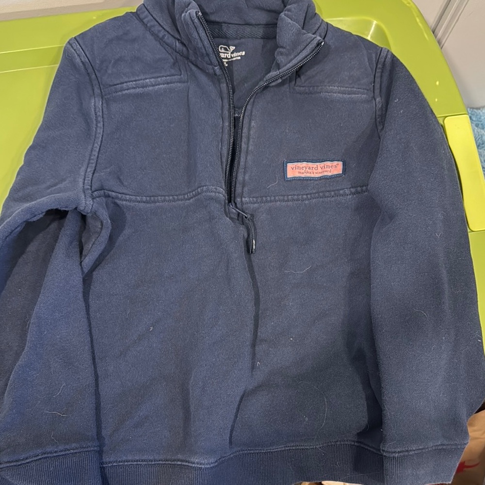Vineyard Vines Kids Navy Pullover